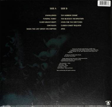 BLACK DAHLIA MURDER - UNHALLOWED (SILVER/BLACK MARBLED vinyl LP)