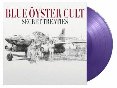 BLUE OYSTER CULT - SECRET TREATIES (PURPLE vinyl LP)