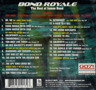 THE CITY OF PRAGUE PHILARMONIC ORCHESTRA - BOND ROYALE: THE BEST OF JAMES BOND (CD)