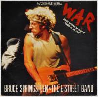 BRUCE SPRINGSTEEN & THE E STREET BAND - WAR (12" MAXI SINGLE)