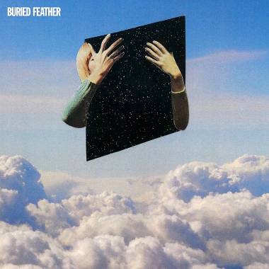 BURIED FEATHER - BURIED FEATHER (BLUE-IN-WHITE vinyl LP)