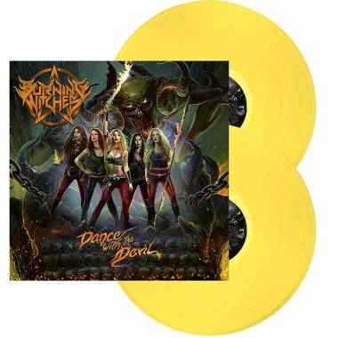 BURNING WITCHES - DANCE WITH THE DEVIL (YELLOW vinyl 2LP)