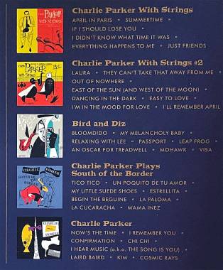 CHARLIE PARKER - THE MERCURY & CLEF 10-INCH LP COLLECTION (5x10" LP BOX SET)