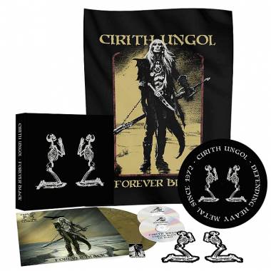 CIRITH UNGOL - FOREVER BLACK (MARBLED vinyl 2LP + 2CD BOX SET)