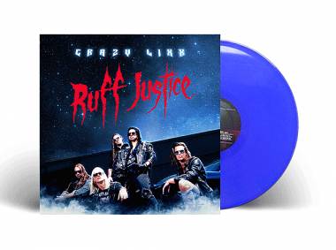 CRAZY LIXX - RUFF JUSTICE (BLUE vinyl LP)