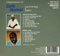 CURTIS MAYFIELD - LOVE IS THE PLACE & HONESTY (CD)