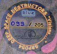 DEEP SPACE DESTRUCTORS - VISIONS FROM THE VOID (LIGHT BLUE vinyl LP)
