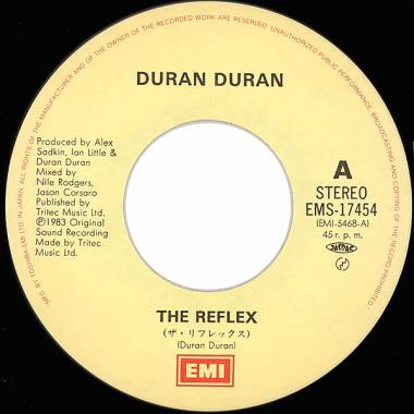 DURAN DURAN - THE REFLEX (7")