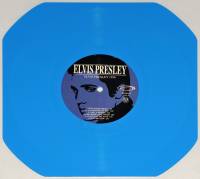 ELVIS PRESLEY - ELVIS PRESLEY 1956 (BLUE SHAPED vinyl LP)