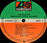EMERSON LAKE & PALMER - THE BEST OF EMERSON LAKE & PALMER (LP)