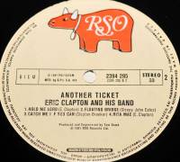 ERIC CLAPTON - ANOTHER TICKET (LP)