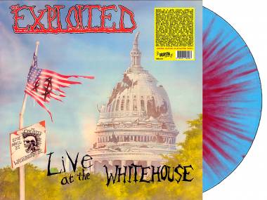 EXPLOITED - LIVE AT THE WHITEHOUSE (SPLATTER vinyl LP)