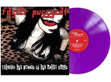 FASTER PUSSYCAT - BETWEEN THE VALLEY OF THE ULTRA PUSSY (PURPLE vinyl LP)