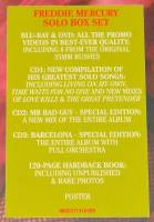 FREDDIE MERCURY - NEVER BORING (3CD + DVD + BLU-RAY BOX SET)