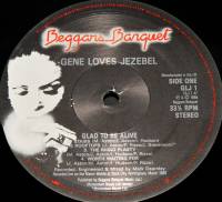GENE LOVES JEZEBEL - GLAD TO BE ALIVE (LP)