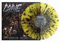 GRAVE - FIENDISH REGRESSION (YELLOW/BLACK SPLATTER vinyl LP)