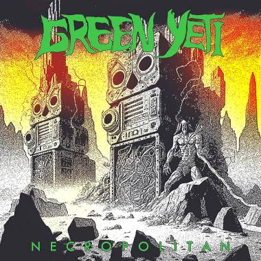 GREEN YETI - NECROPOLITAN (YELLOW/RED HAZE vinyl LP)