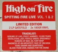 HIGH ON FIRE - SPITTING FIRE LIVE VOL. 1 & VOL.2 (RED + GREY vinyl 2LP)