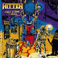 HITTEN - FIRST STRIKE WITH THE DEVIL (REVISITED) (BI-COLOUR/SPLATTER vinyl LP + CD)