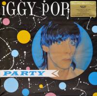 IGGY POP - PARTY (BLUE MARBLED VINYL LP)