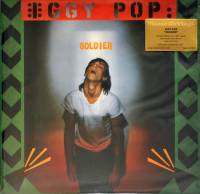 IGGY POP - SOLDIER (CLEAR GREEN/BLACK MIXED vinyl LP)
