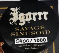 IGORRR - SAVAGE SINUSOID (PICTURE DISC LP)