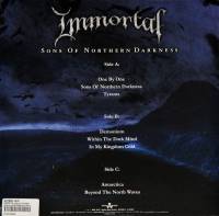 IMMORTAL - SONS OF NORTHERN DARKNESS (BLACK/WHITE SPLATTER vinyl 2LP)