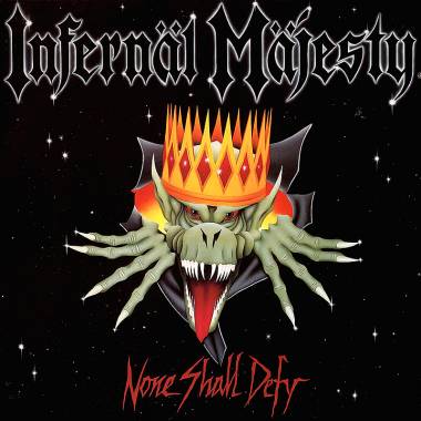 INFERNAL MAJESTY - NONE SHALL DEFY (BI-COLOR vinyl LP)