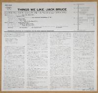 JACK BRUCE - THINGS WE LIKE (LP)