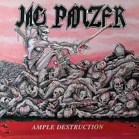 JAG PANZER - AMPLE DESTRUCTION (CLEAR/RED SPLATTER vinyl LP)