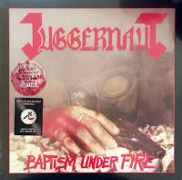 JUGGERNAUT - BAPTISM UNDER FIRE (BLOOD SPLATTERED vinyl LP)
