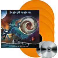KANSAS - LEFTOVERTURE LIVE & BEYOND (ORANGE vinyl 4LP + 2CD BOX SET)