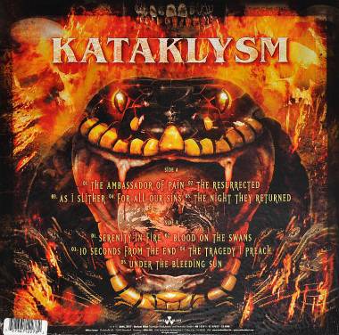 KATAKLYSM - SERENITY IN FIRE (GREEN/GOLD vinyl LP)