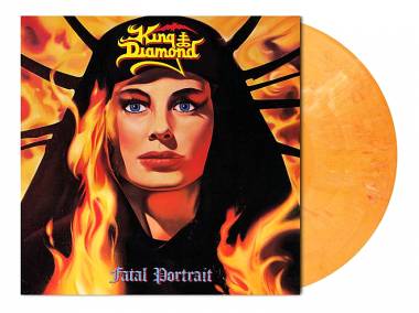 KING DIAMOND - FATAL PORTRAIT (MELON ORANGE MARBLED vinyl LP)