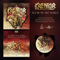 KREATOR - DEATH TO THE WORLD (10" SHAPED PICTURE DISC)