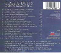 LUCIANO PAVAROTTI - CLASSIC DUETS (CD)