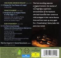 MARTHA ARGERICH / DANIEL BARENBOIM - PIANO DUOS