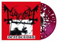 MAYHEM - DEATHCRUSH (RED w/ BLACK & WHITE SPECKLES vinyl LP)