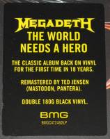 MEGADETH - THE WORLD NEEDS A HERO (2LP)