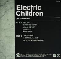 MERLIN - ELECTRIC CHILDREN (SEAFOAM GREEN vinyl LP)