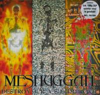 MESHUGGAH - DESTROY ERASE IMPROVE (YELLOW/RED SPLATTER vinyl 2LP)