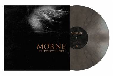 MORNE - ENGRAVED WITH PAIN (CLEAR/BLACK MARBLED vinyl LP)