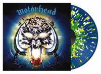MOTORHEAD - OVERKILL (BLUE w/ GREEN, YELLOW & WHITE SPECKLES vinyl LP)