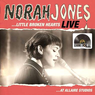 NORAH JONES - LITTLE BROKEN HEARTS: LIVE AT ALLAIRE STUDIOS (WHITE vinyl LP)
