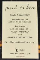 PAUL McCARTNEY - PAUL IS LIVE (2LP)