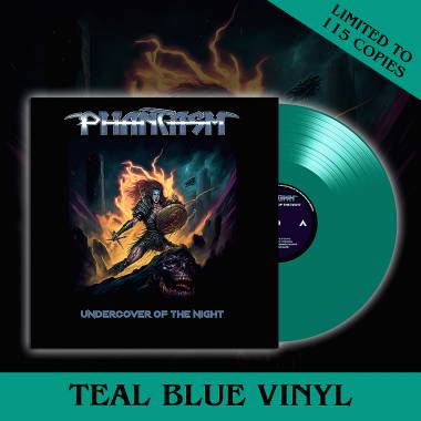 PHANTASM - UNDERCOVER OF THE NIGHT (TEAL BLUE vinyl LP)