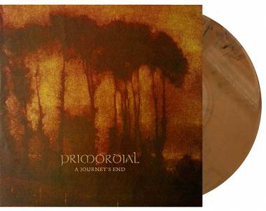 PRIMORDIAL - A JOURNEY'S END (BROWN MARBLED vinyl LP)
