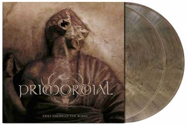 PRIMORDIAL - EXILE AMONGST THE RUINS (CLEAR GRAY-BROWN MARBLED vinyl 2LP)