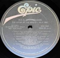 R.E.O. SPEEDWAGON - CBS ARTIST OF THE MONTH: JULY 1982 (LP)