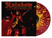 RAINBOW - LIVE IN MUNICH 1977 (RED w/ YELLOW & ORANGE SPECKLES vinyl 2LP)